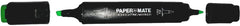 Marcador Textos Doble Punta Verde Neón PaperMate® [Pieza] 7501009292081