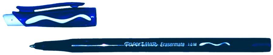 Bolígrafo Borrable Eraser Mate Azul Medio PaperMate® [Pieza] 7501009282181