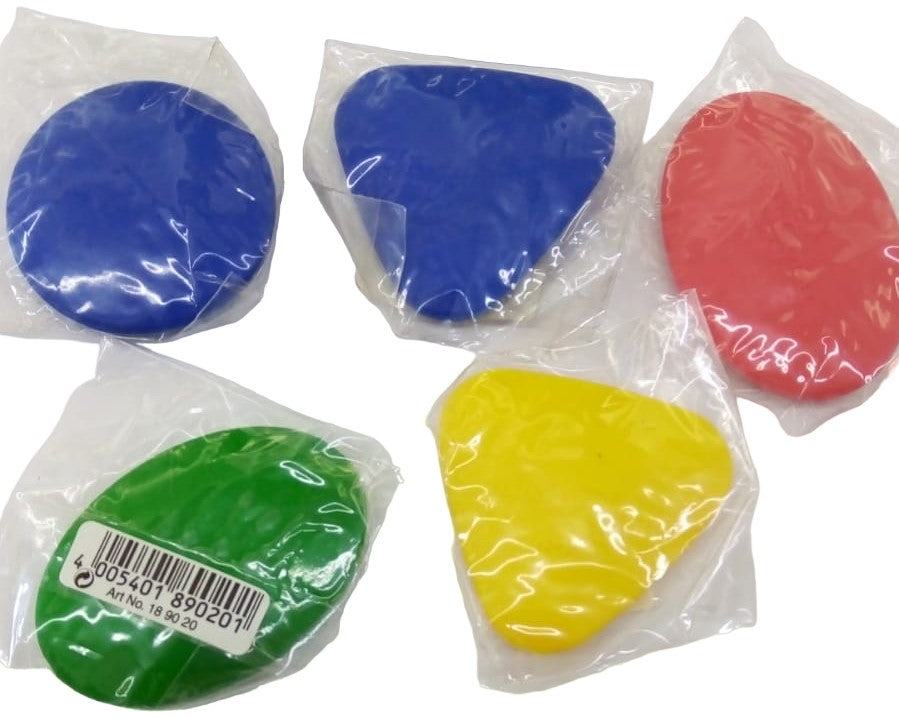 Borrador Grip Ovalada/Formas Colores Surtido Faber-Castell® 189020 [Pieza] 4005401890201