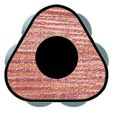 Lápiz p/Dibujo Grip 2001 Triangular B Faber-Castell® 117001 [Pieza] 4005401170013 2