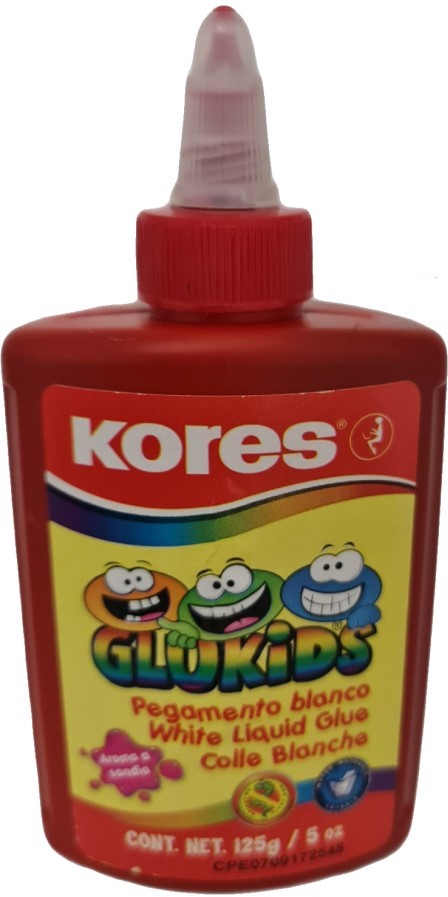 Adhesivo Glukids Blanco 125g Kores® [Pieza] 9023800756251