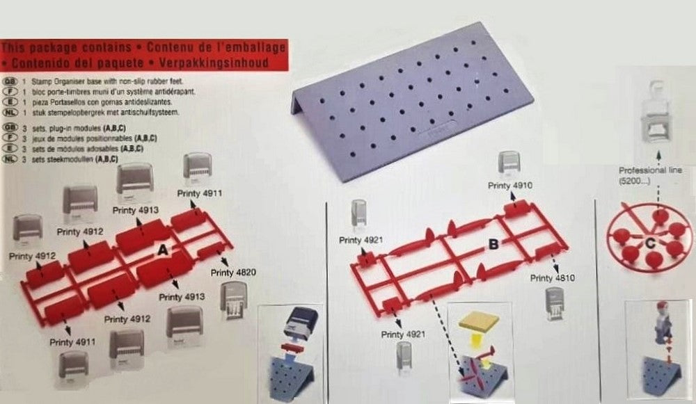 Porta Sellos p/Sellos Trodat Trodat® 3500 [Pieza] 92399749295 2