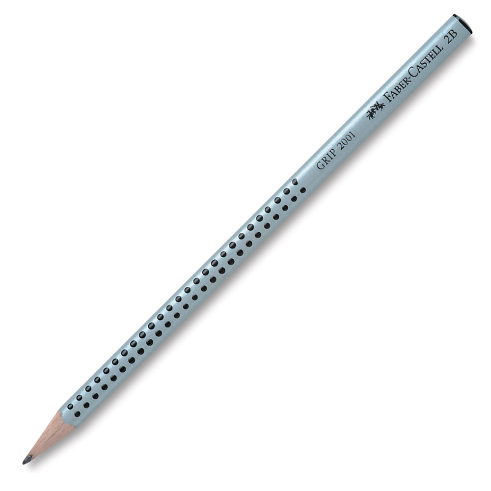 Lápiz p/Dibujo Grip 2001 Triangular 2B Faber-Castell® 117002 [Pieza] 7891360501558