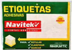 Etiqueta Adhesiva Clásica c/288 Blanco #20 20×100 Navitek® NK-24 [Pieza] 7501887529002