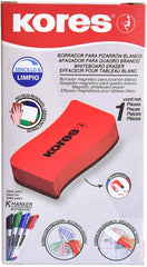 Borrador p/Pizarrón Magnético Fieltro Rojo Kores® 208606 [Pieza] 9023800208606
