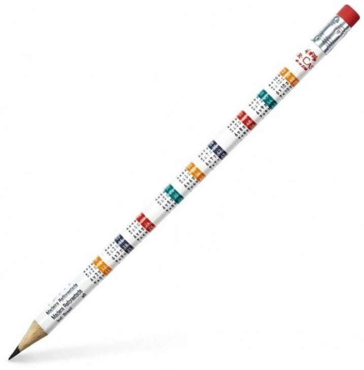 Lápiz Grafito Hexagonal Tablas de Multiplicar #2 Colores Faber-Castell® 933 [Pieza] 7891360424444