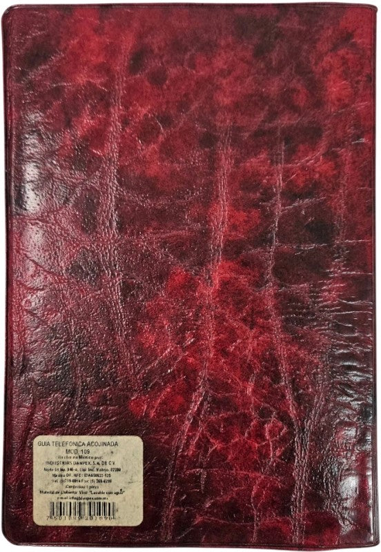 Directorio Guía Telef.Acojinada Colores 13×19.5cm Danpex® 109 [Pieza] 7501099301090 4