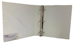 Carpeta 3 Argollas "D" Supervisión c/Cristal 1½" Blanco Carta Danpex® 5287 [Pieza] 7501099352870 2