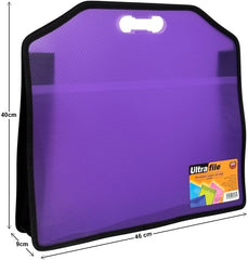 Portafolio Suave Ultra File c/Asa Colores 46×40+9cm Danpex® PAG-02 [Pieza] 7501099303131