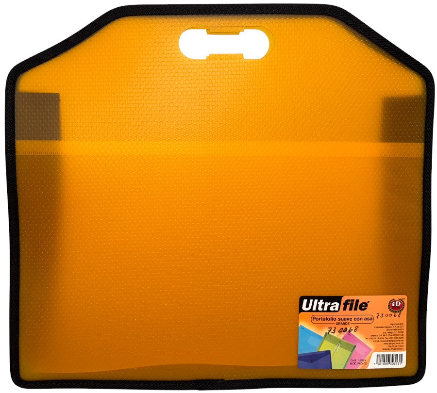 Portafolio Suave Ultra File c/Asa Colores 46×40+9cm Danpex® PAG-02 [Pieza] 7501099303131 12