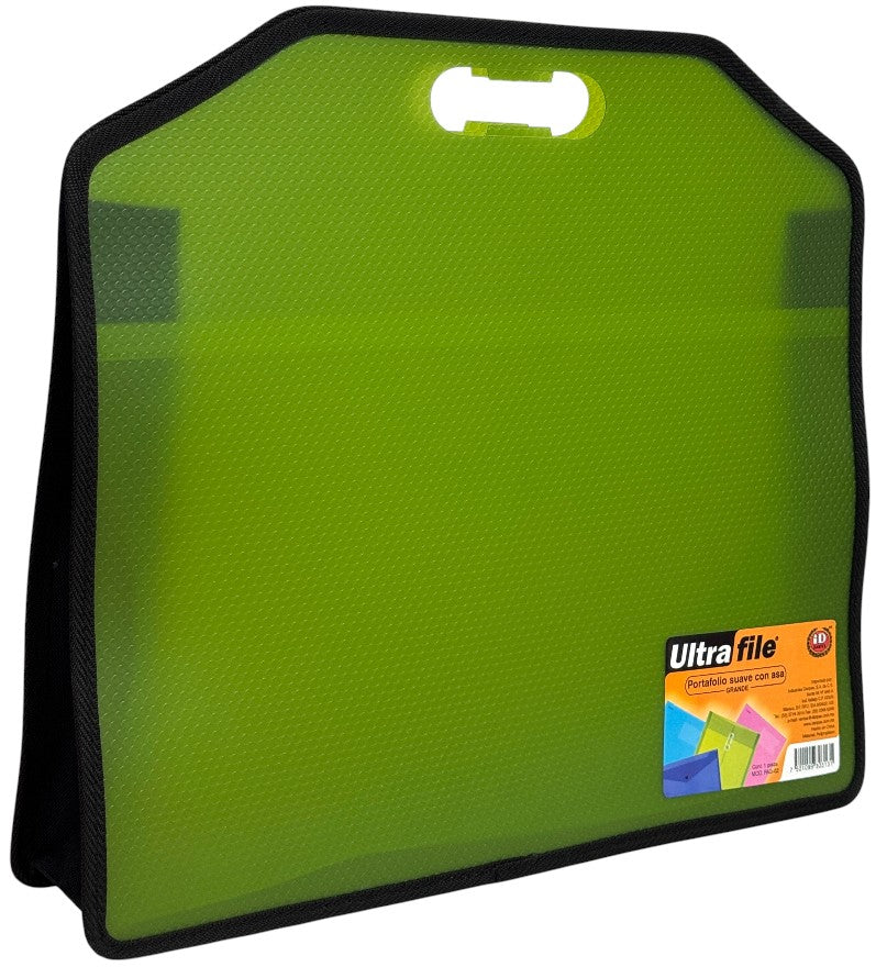 Portafolio Suave Ultra File c/Asa Colores 46×40+9cm Danpex® PAG-02 [Pieza] 7501099303131 16