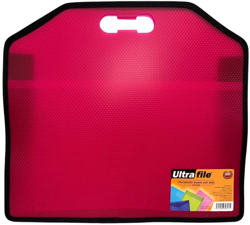 Portafolio Suave Ultra File c/Asa Colores 46×40+9cm Danpex® PAG-02 [Pieza] 7501099303131 22