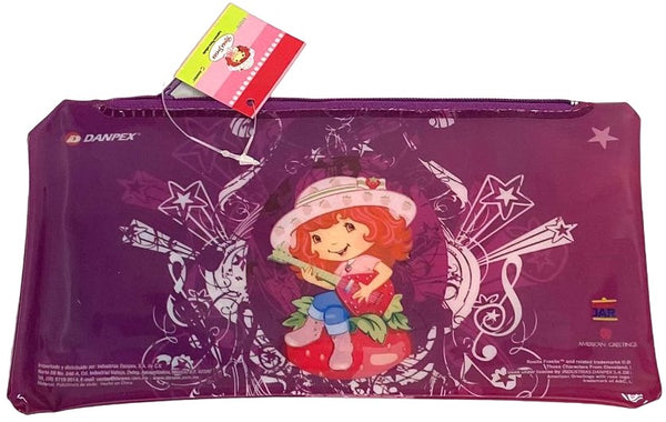 Lapicera Estuche Vinily Rosita Fresita™ c/zipper Plano 22½×12cm Danpex® RF-705 Pieza 7501099368017 0
