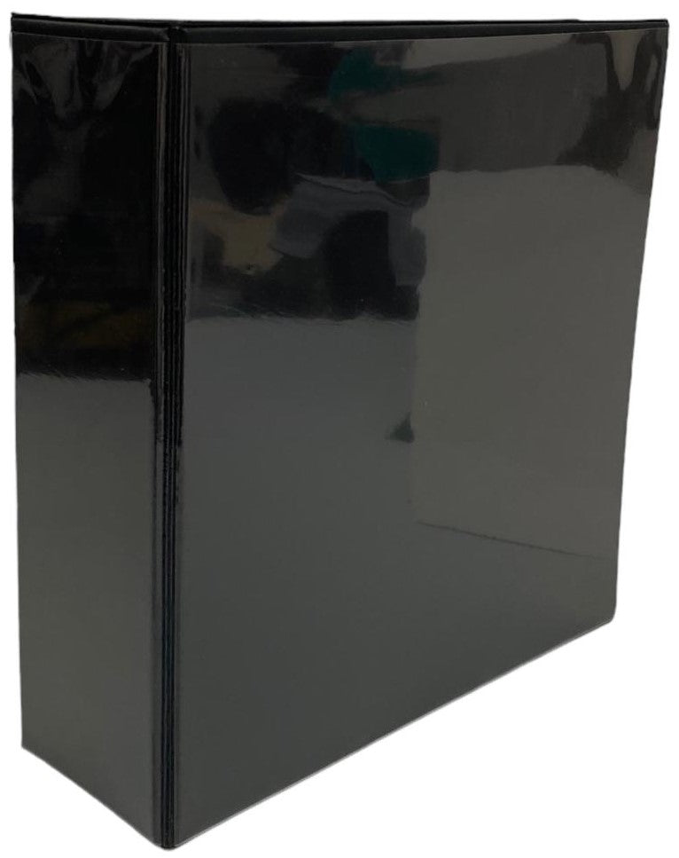 Carpeta 3 Argollas "D" c/Cristal 3" Negro Carta Danpex® Especial [Pieza]