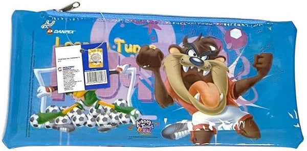 Lapicera Estuche Vinily Looney Tunes™ c/zipper Plano 22½×12cm Danpex® WB705 Pieza 7501099386073 01