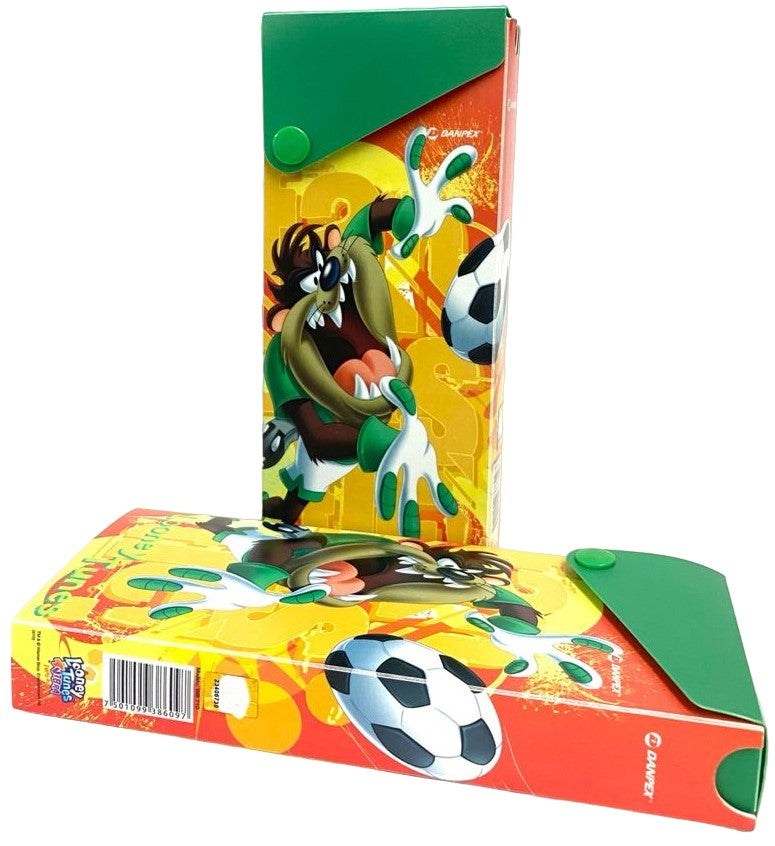 Lapicera Caja Plástica Looney Tunes™ Colores 20×8×3cm Danpex® WB-710 Pieza 7501099386097 01