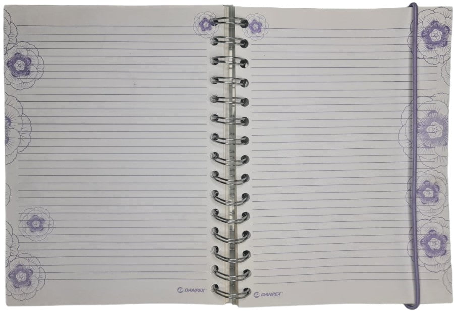 Libreta Pasta Dura Decorada c/Espiral/Cubier 106 hojas Raya Danpex® 1557 [Pieza] 843442015573 2