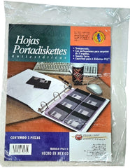 Mica Protectora p/carpeta 3 perforaciones 6 3½×Hoja c/2 Translúcido Carta Danpex® F961-2 [Pieza] 7501099309614