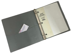 Carpeta 3 Argollas "D" Tipo Atril 1" Gris Carta Cardinal® CA3366 [Pieza] 3