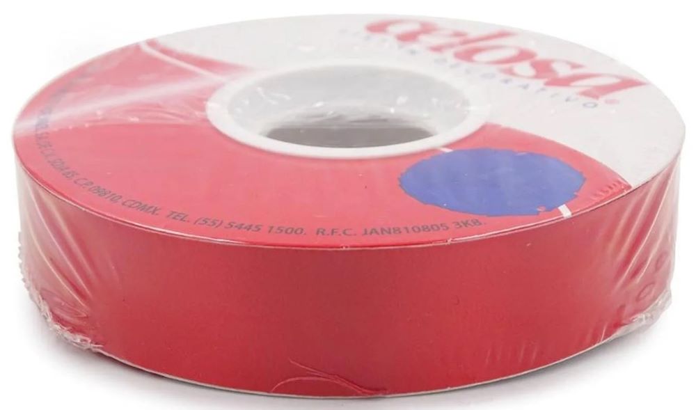 Listón Celosa 019 Liso A-5 Rojo 02 20mm × 50m Janel® 0190005102 Rollo 02
