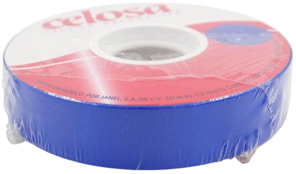 Listón Celosa 019 Liso A-5 Azul Rey 08 20mm × 50m Janel® 0190005108 Rollo 02