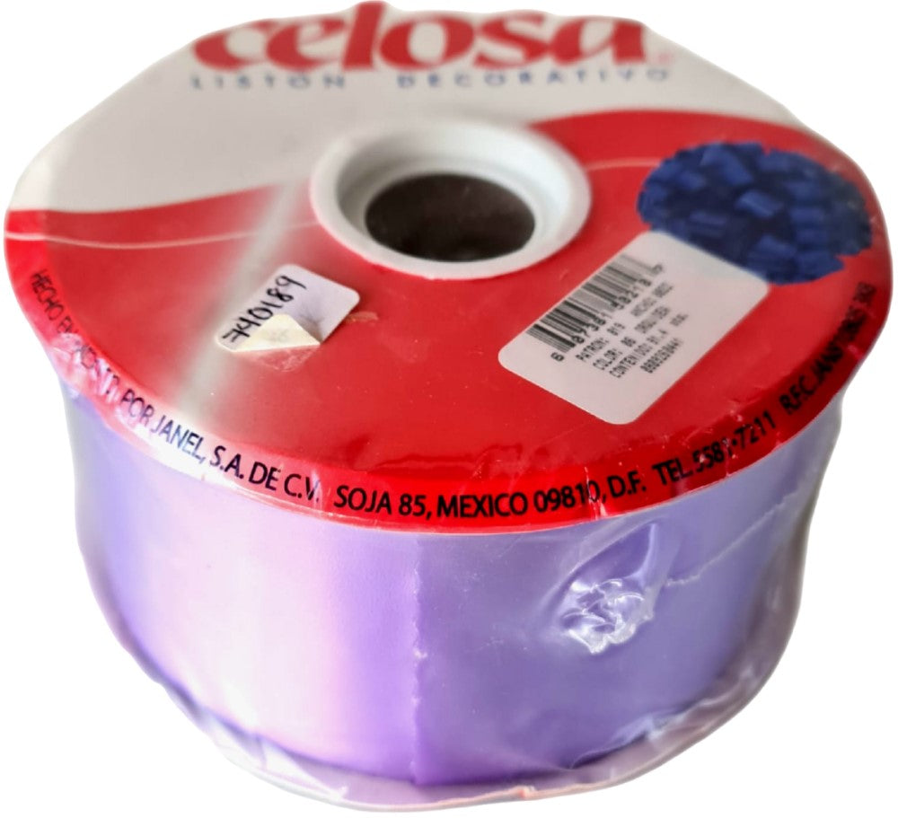 Listón Celosa 019 Liso A-22 Orquídea 06 70mm×91.4m Janel® 0190022106 Rollo 607361502107 01
