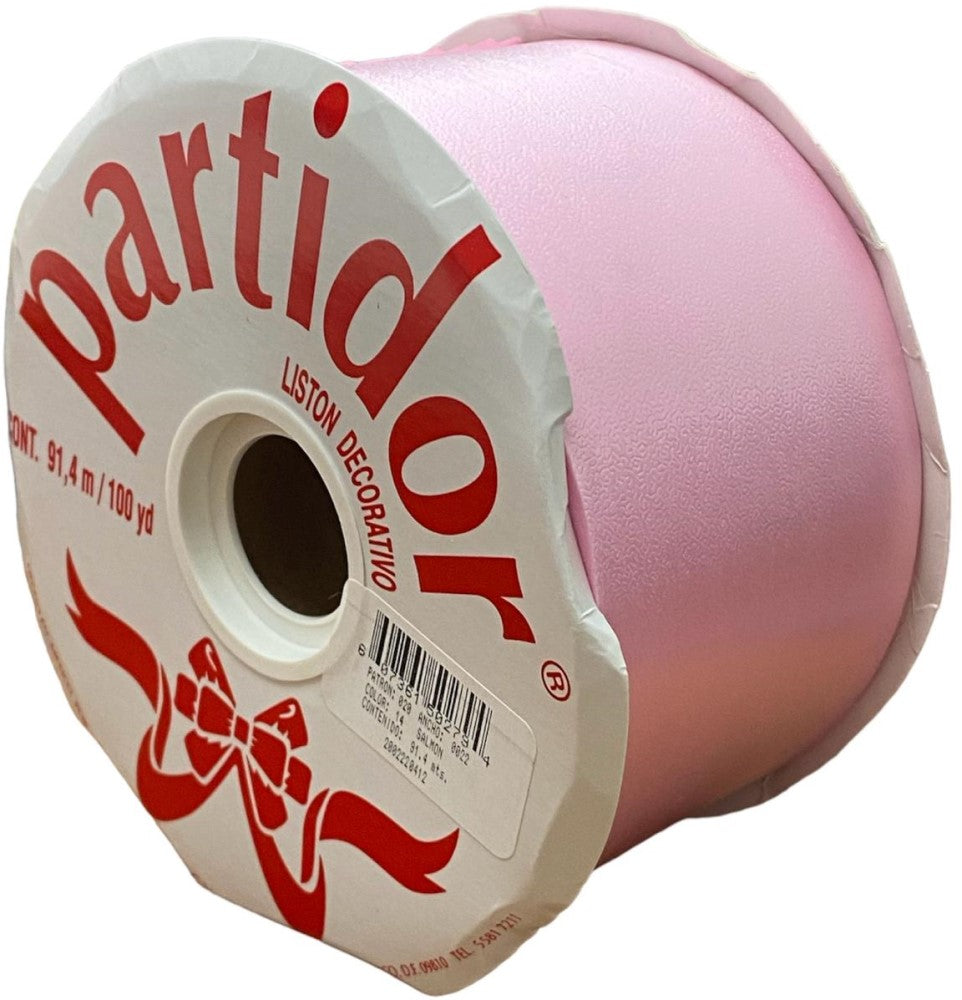 Listón Celosa 019 Liso A-22 Salmón 14 70mm×91.4m Janel® 0190022114 Rollo 607361502794 01