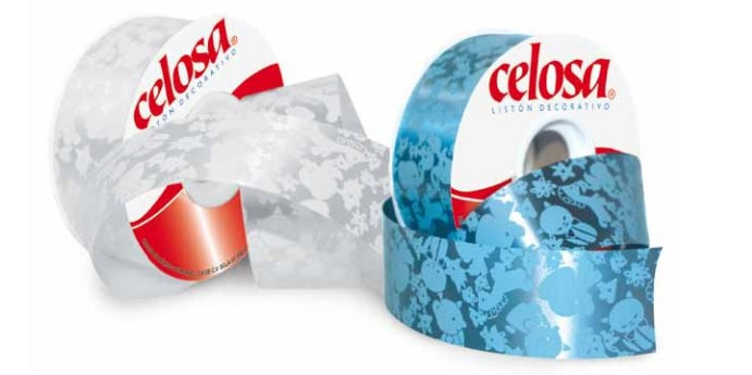 Listón Celosa 030 Animales A-9 Blanco 01 35mm × 50m Janel® 0300009101 [Rollo]