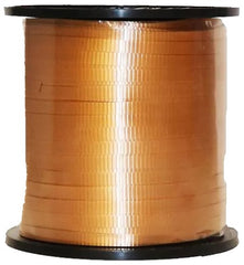 Listón Curling 701 Liso A-1 Oro 10 4.5mm×457m Janel® 7010001110 Rollo 01