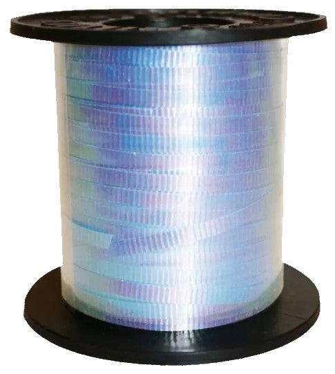 Listón Curling 703 Nácar A-1 Azul Cielo 19 4.5mm×200m Janel® 7030001119 Rollo 01