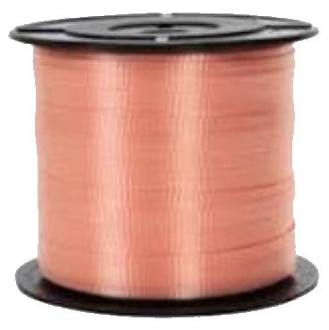 Listón Curling 701 Liso A-1 Durazno 05 4.5mm×457m Janel® 7010001105 Rollo 01