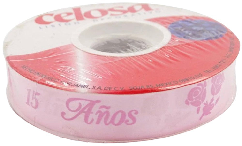 Listón Celosa 281 15 Años A-5 Salmón 14 20mm × 50m Janel® 2810005114 [Rollo]