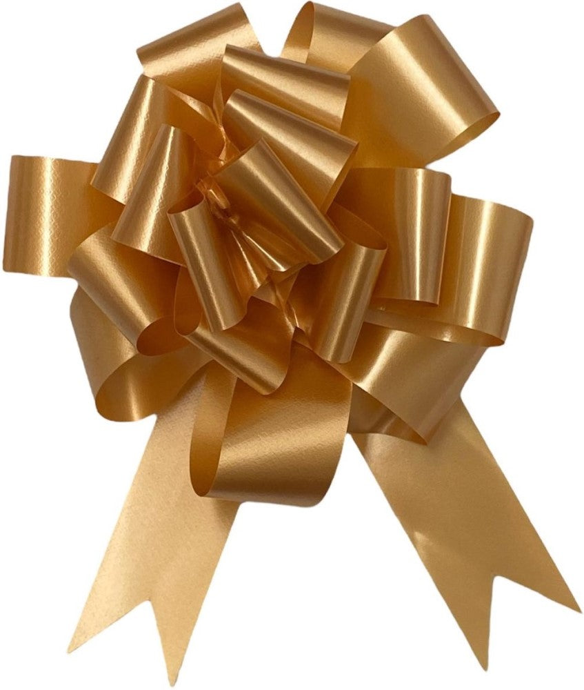 Moño Celomagico 750 Bum Bum Satin Gigan Oro 10 c/50 Janel® 7500000110 [Caja]