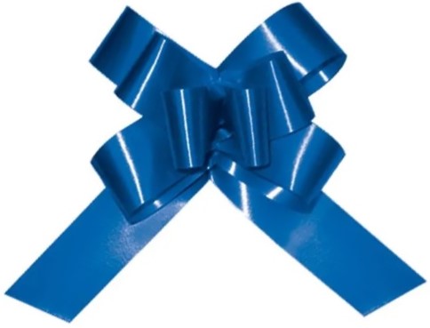 Moño Celomagico 430 Liso Media Azul Rey 08 c/50 Janel® 4300000108 [Caja]
