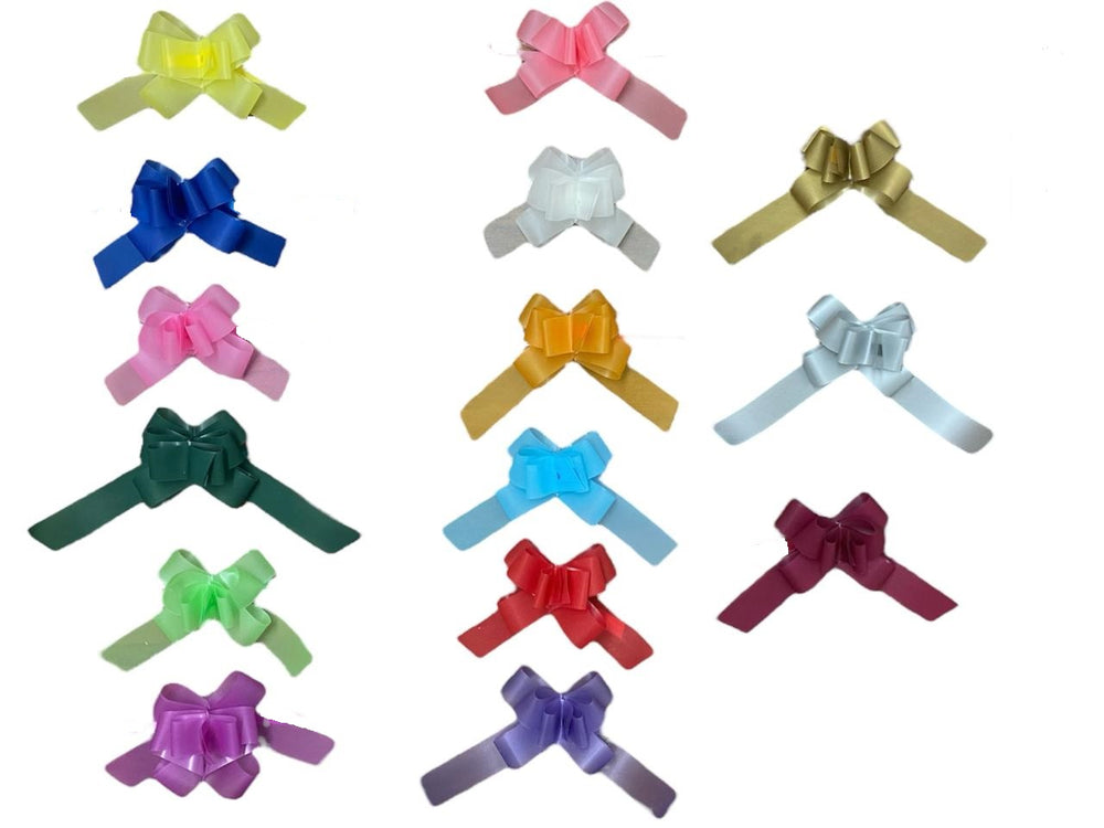 Moño Celomagico Clear c/50 Mini Colores Surtido c/50 Janel® [Caja]