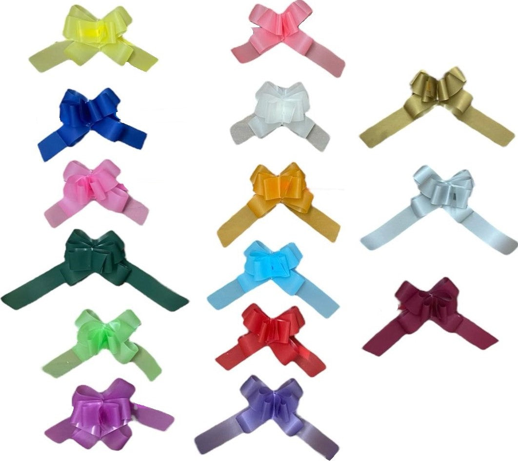 Moño Celomagico Clear c/50 Mini Colores Surtido c/50 Janel® [Caja] Imagen secundaria del producto