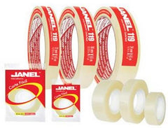Cinta Adhesiva #119 P.P. Transparente 18mm×33m Janel® 1191833100 [Pieza] 7501035102446