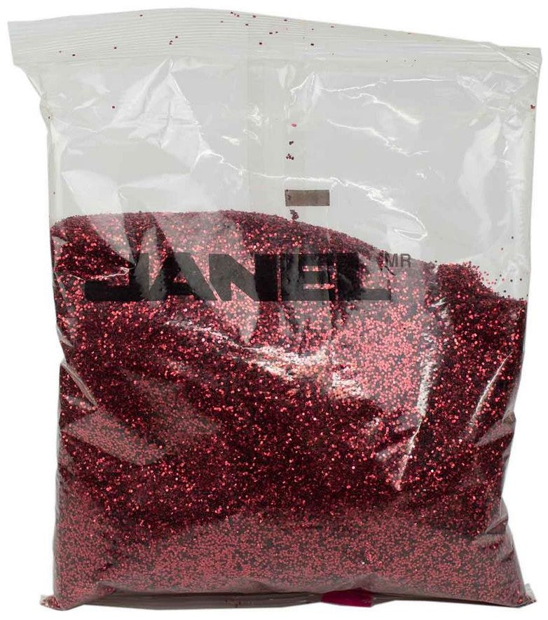 Diamantina Hexagonal C-40 1kg Rojo 02 Janel® DMTC400102 Bolsa 607361570298 03