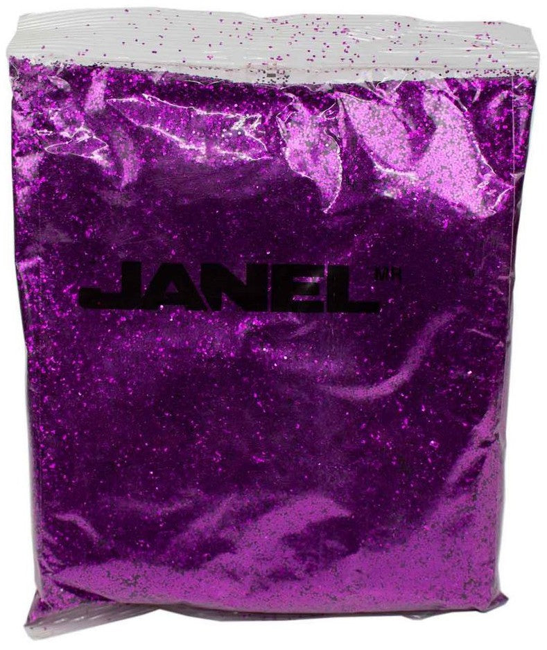 Diamantina Hexagonal C-40 1kg Morado 39 Janel® DMTC400139 Bolsa 607361570380 01