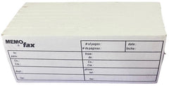 Notas Adhesivas Memofax71 10 Block c/50h 500hj Blanco 1.5×4" Janel® [Pieza] 7501035104211
