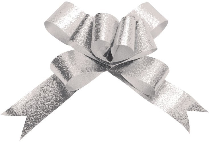 Moño Celomagico 542 Metal Partidor Mini Plata 22 c/50 Janel® 5420000122 [Caja]