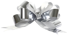 Moño Celomagico 594 Liso Metálico Gigan Plata 22 c/50 Janel® 5940000122 [Caja] 2