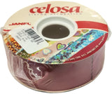 Listón Celosa 019 Liso A-9 Vino 17 35mm × 50m Janel® 0190009117 Rollo 607361519303 01