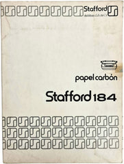 Papel Carbón 184 c/100 Negro Carta Stafford® [Caja] 7501035100343