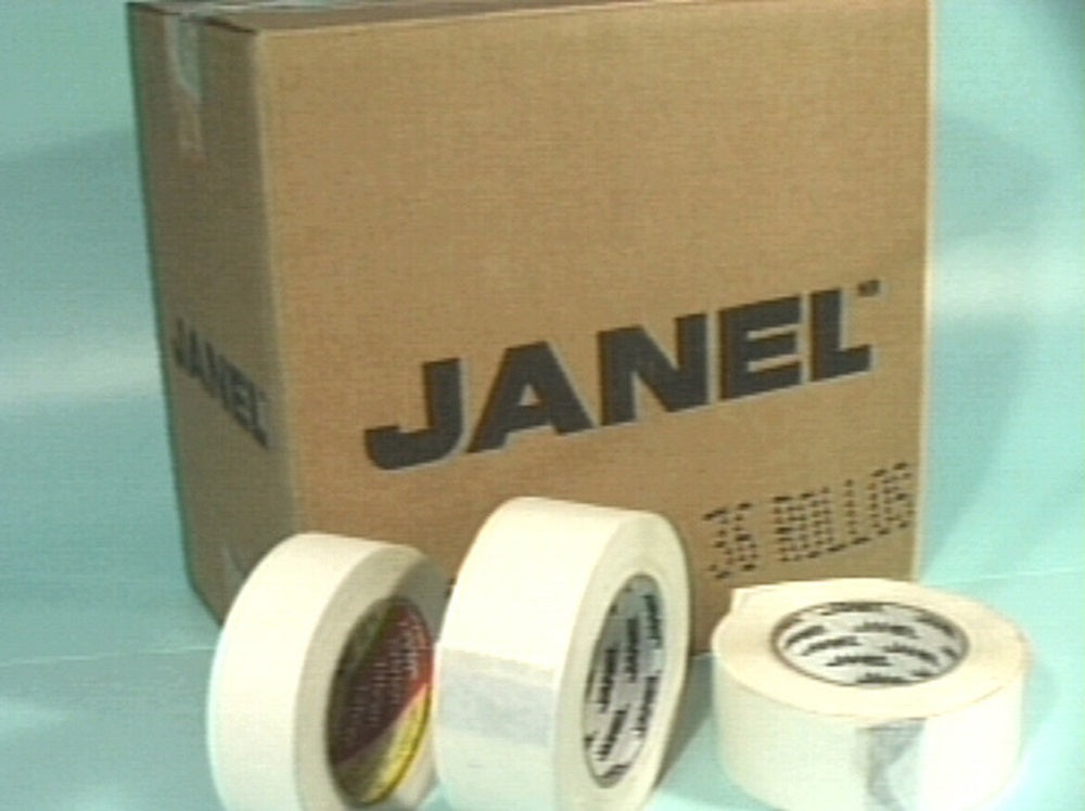 Cinta Adhesiva Doble Cara #400 Poliéster 18mm×50m Janel® [Pieza] 7501035101777