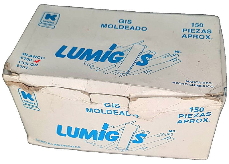 Gis Moldeado Moldeado Lumigis Blanco c/150 Kindez® Pieza