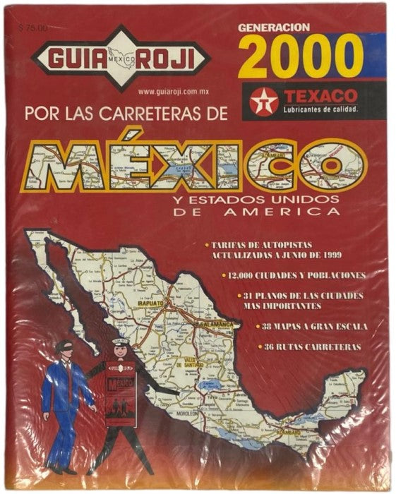 Mapa Red de Carreteras México 24×13 Guía Roji® 2260 [Pieza] 9789706210418 Imagen principal del producto