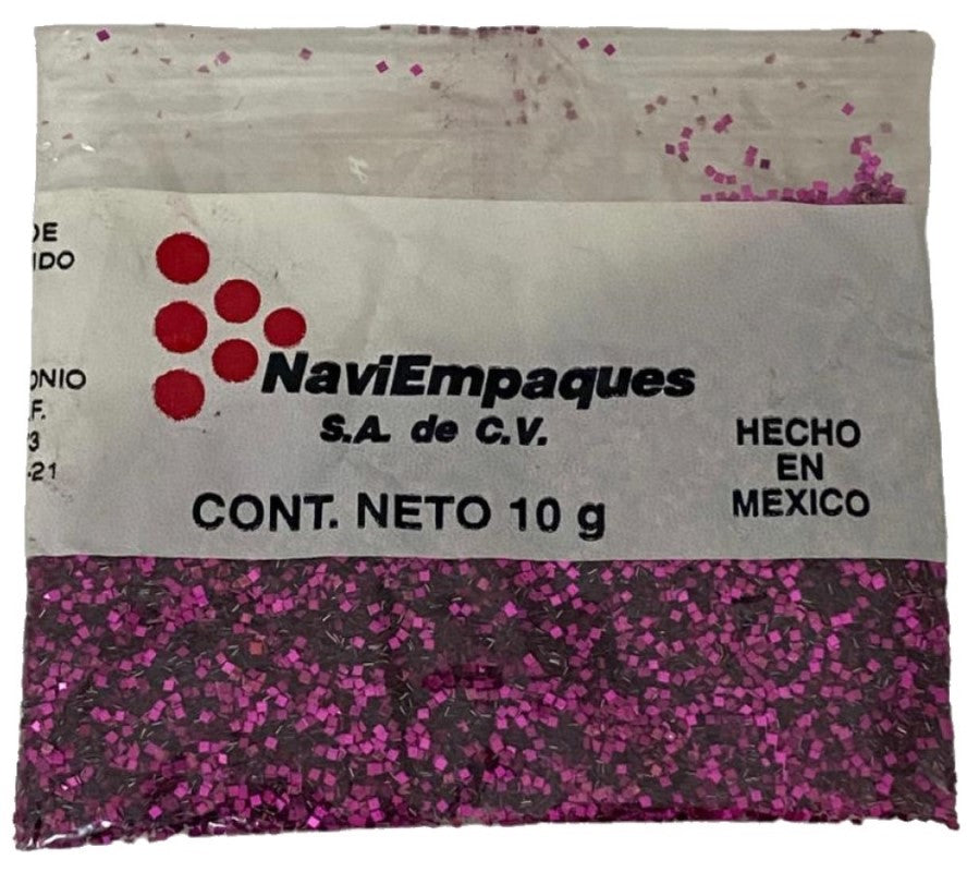 Diamantina 10g Buganvilia NaviEmpaques® Bolsa 01