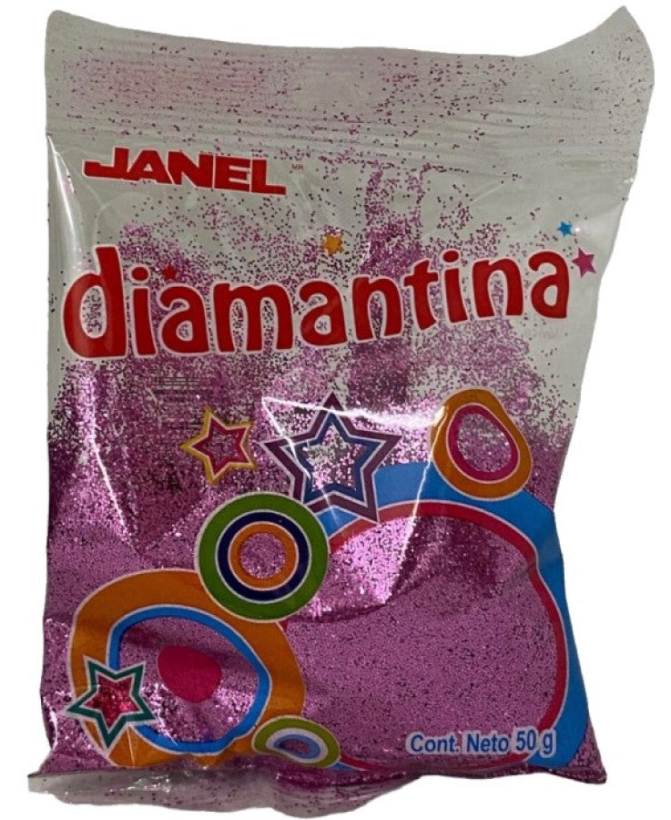 Diamantina Fina C-15 50g Salmón 14 Janel® D50C150114 Bolsa 607361572650 01
