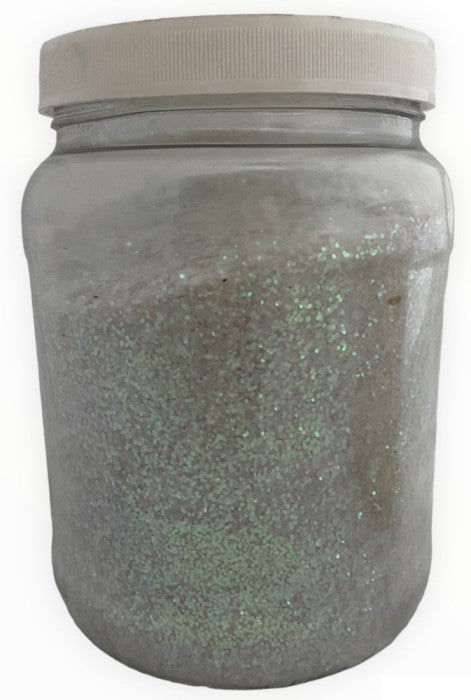 Diamantina Mediana 1kg Nácar NaviEmpaques® Botella 01